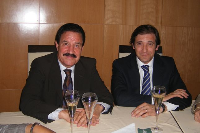 Fernando Ruas e Pedro Passos Coelho